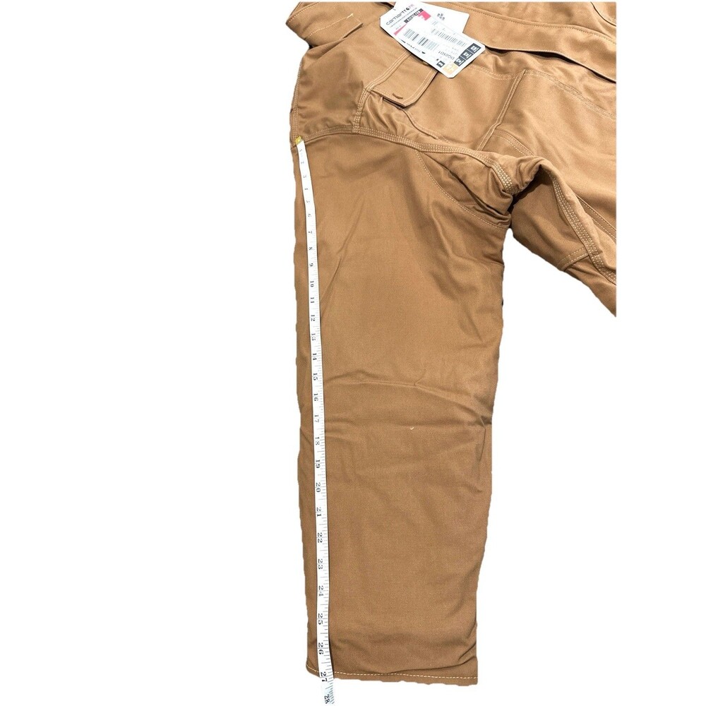 Carhartt 102182 Flame Resistant Full Swing Quick Duck Coat 3XL Reg CAT 3 Brown - Picture 9 of 13